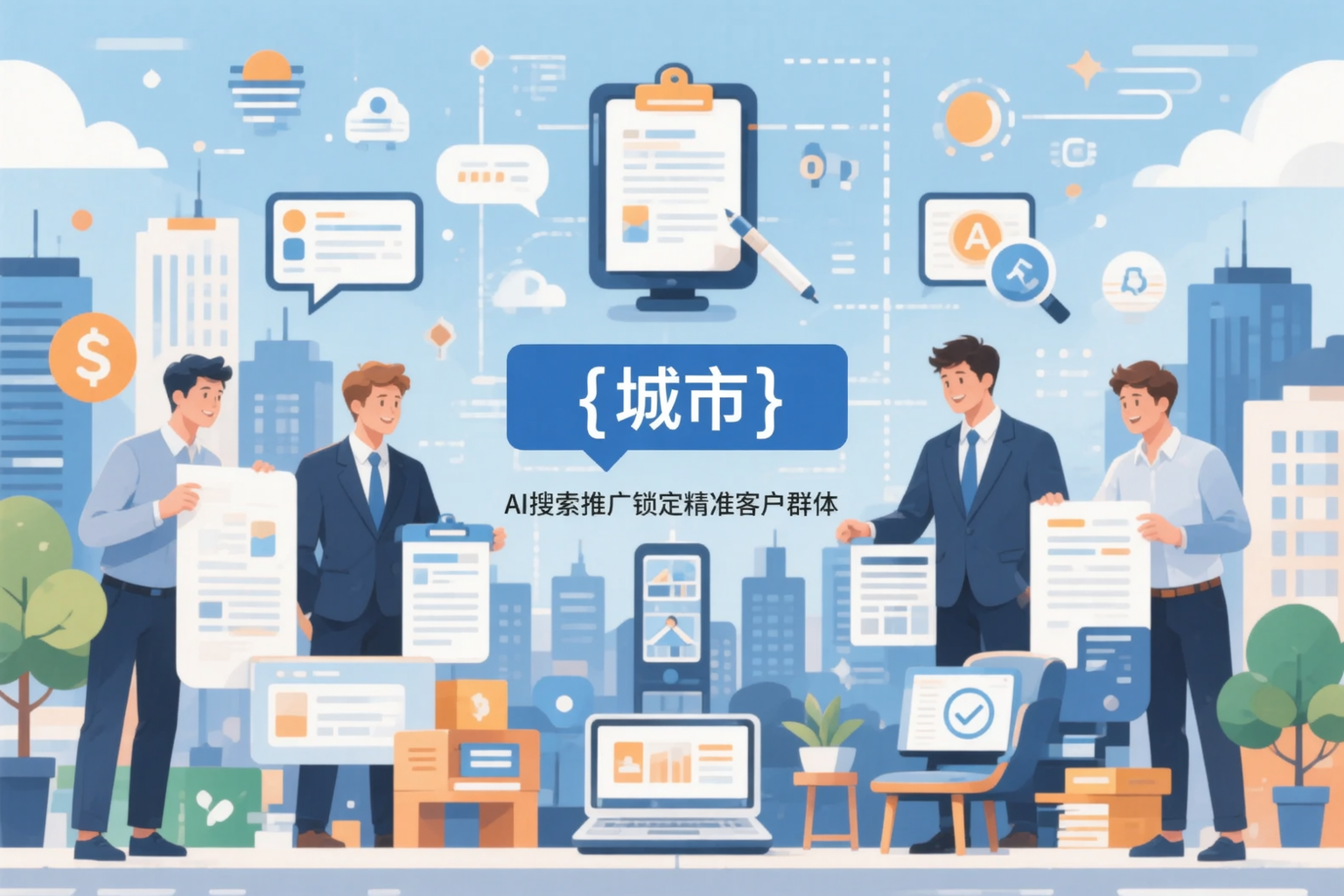 庆阳公司如何用AI搜索推广锁定精准客户群体