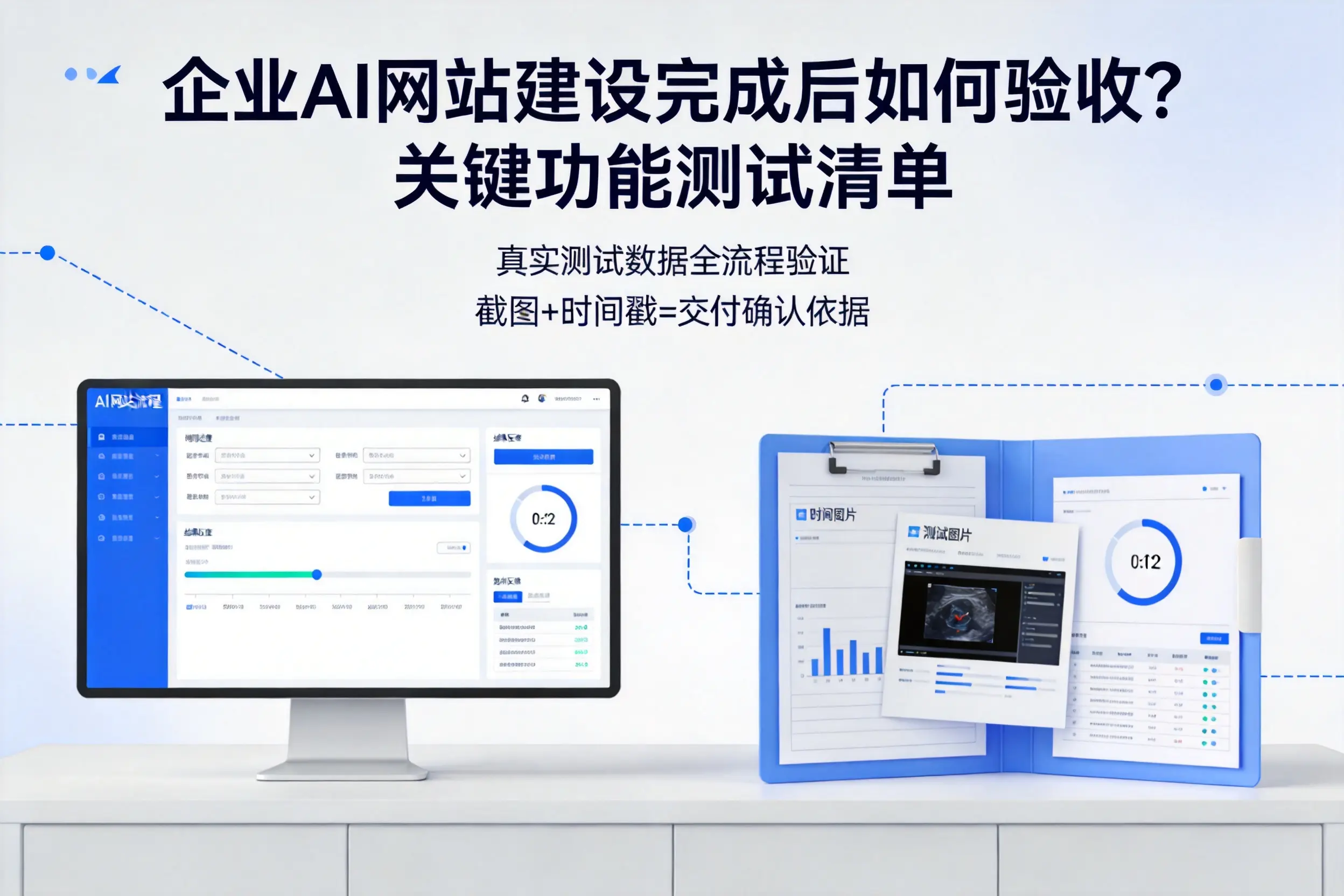 庆阳企业AI网站建设完成后如何验收?关键功能测试清单