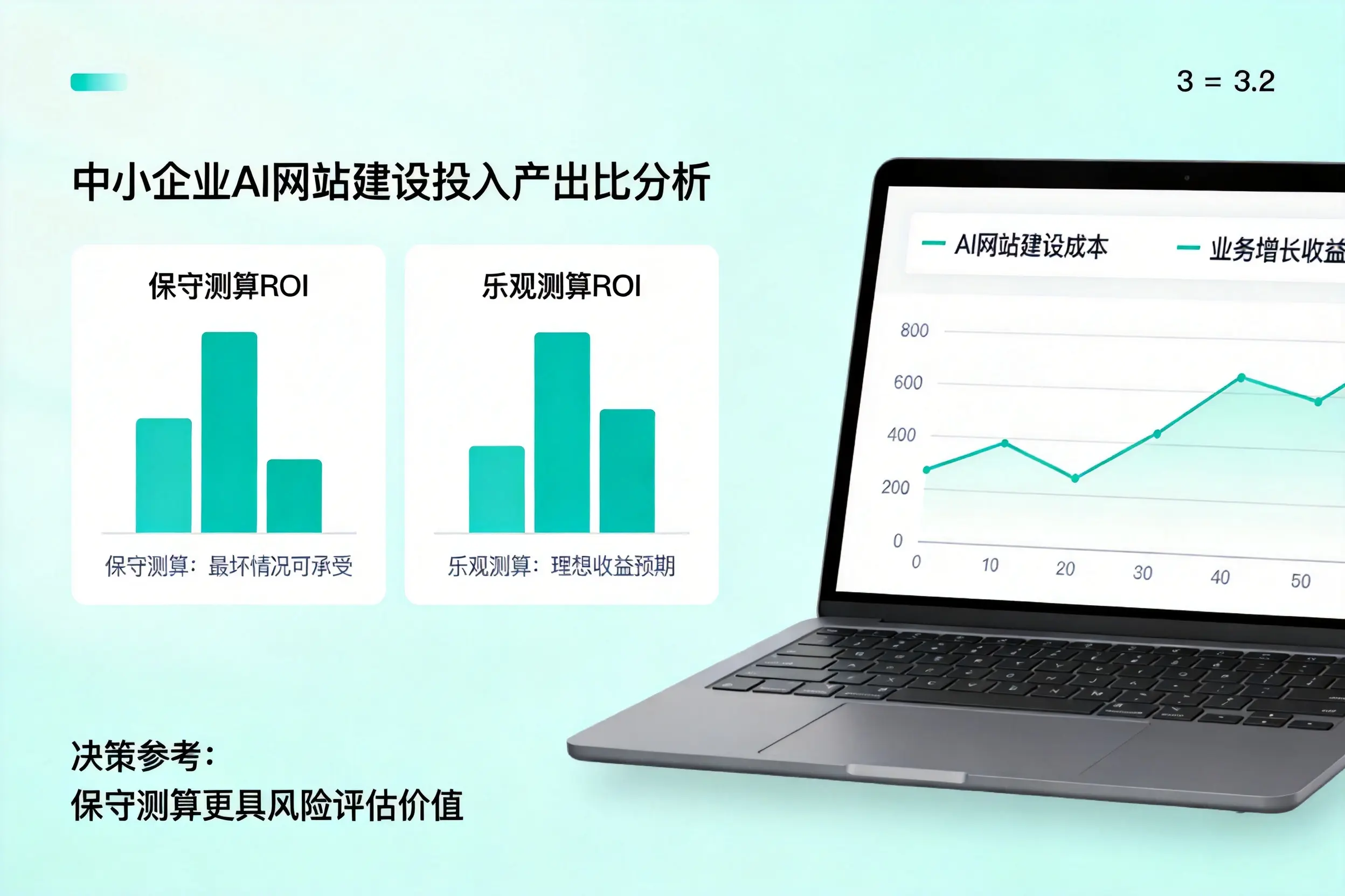 庆阳中小企业AI网站建设投入产出比怎么算?先看这份分析
