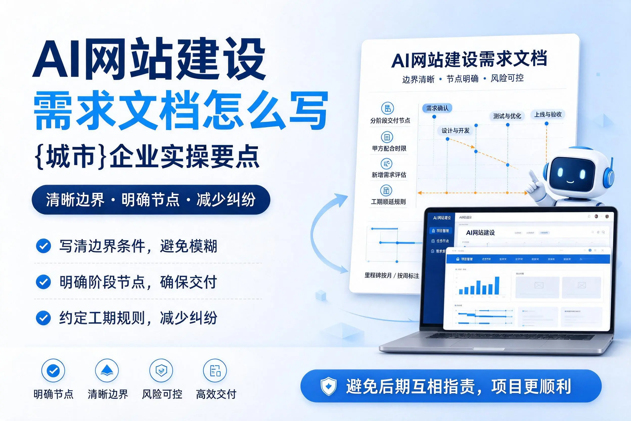 AI网站建设需求文档怎么写,庆阳企业实操要点