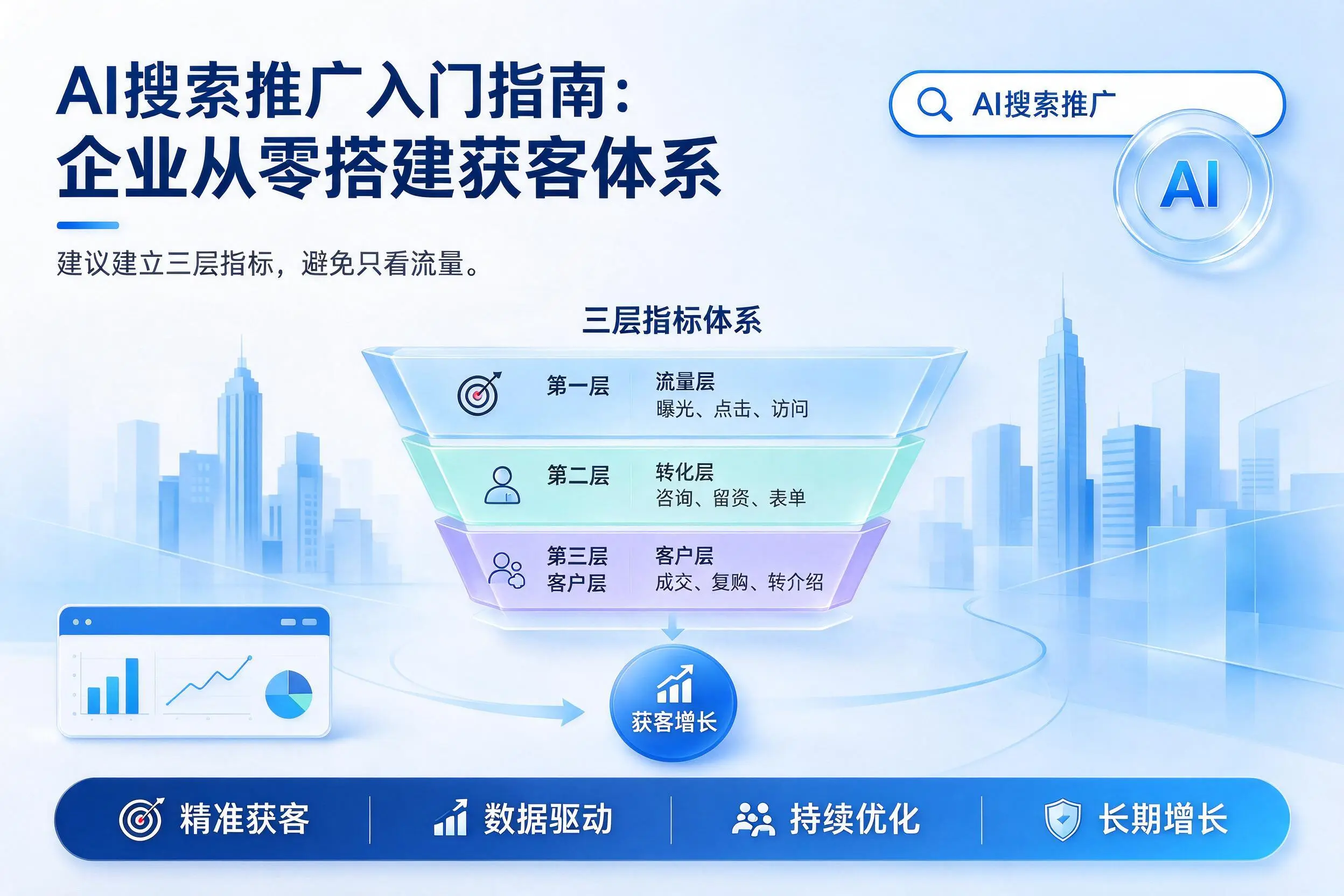 AI搜索推广入门指南：庆阳企业从零搭建获客体系
